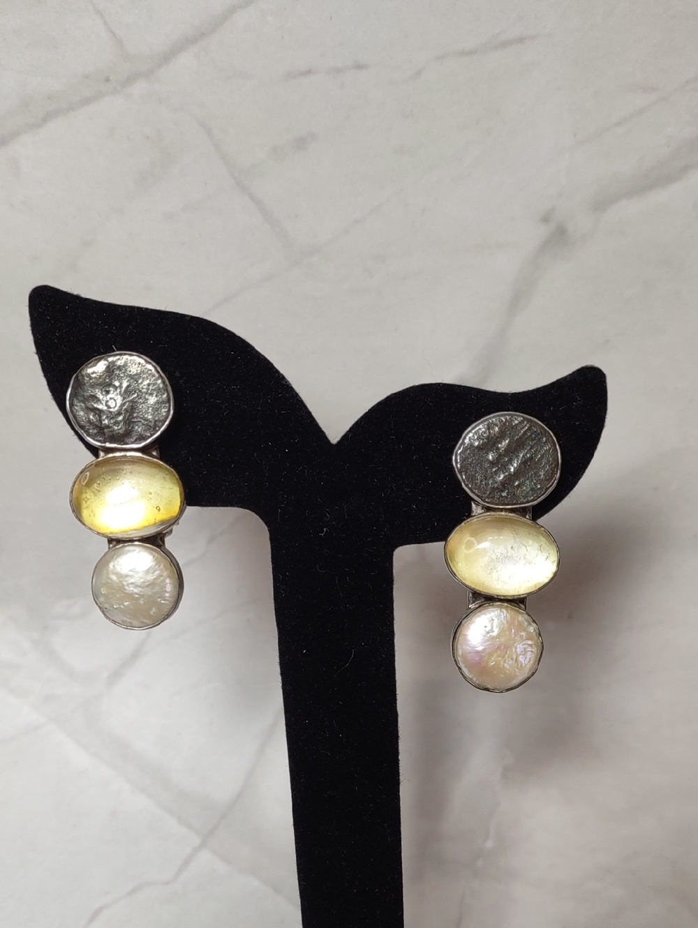 Rebecca Collins Clip-on Earrings